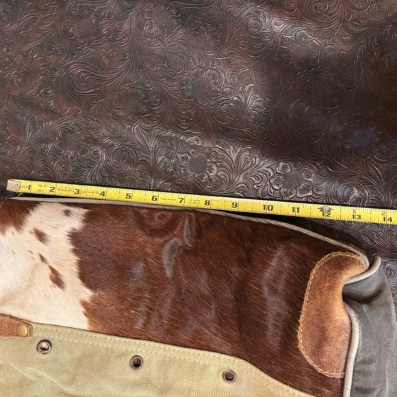 Myra Bag Brown and Tan Tote - Picture 3 of 4